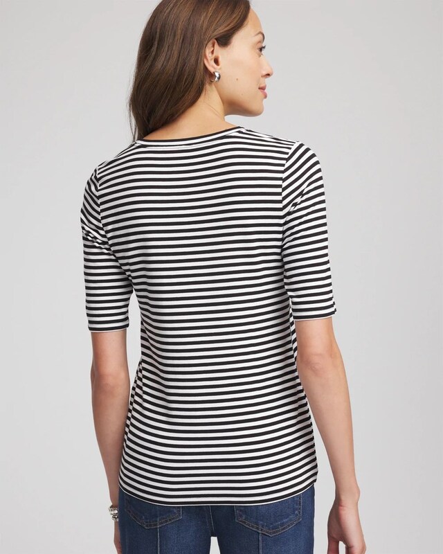 Touch of Cool Elbow-Sleeve Tee - image 3